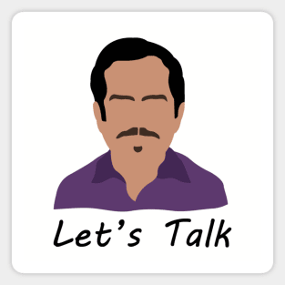 Lalo Let's Talk Magnet